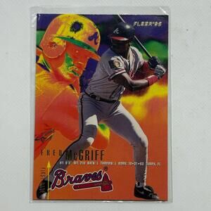 1995 Fleer Fred McGriff Baseball Card